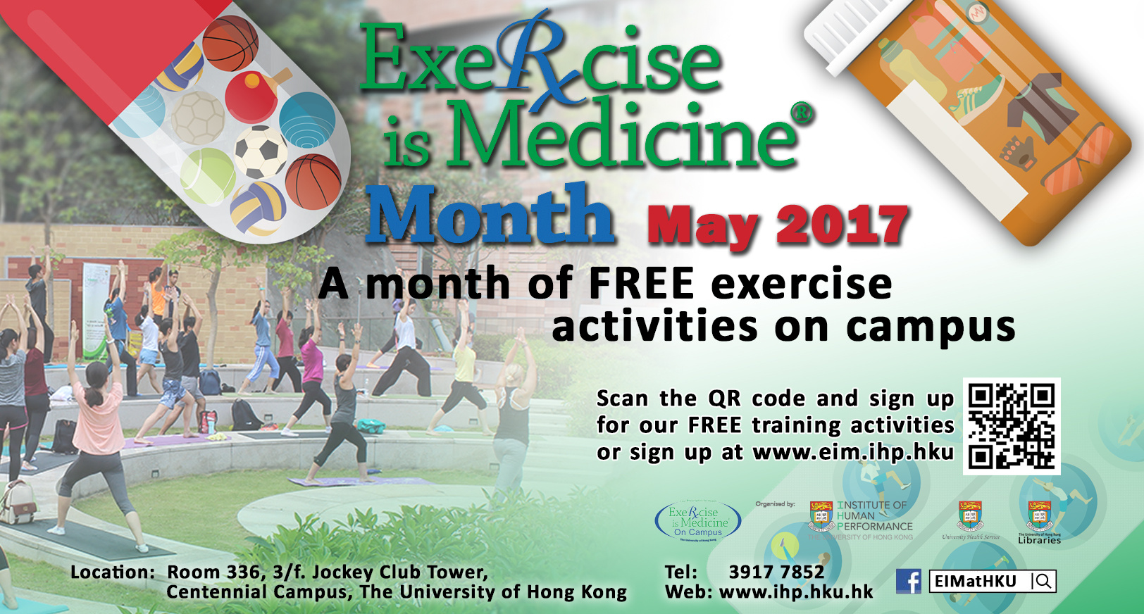 Exercise is Medicine on Campus Month - University of Hong Kong